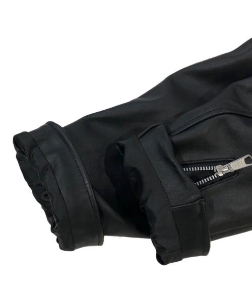 MORGAN MEMPHIS BELLE（モーガン メンフィス ベル）MORGAN MEMPHIS BELLE (モーガン メンフィス ベル) シングルライダースジャケット ブラック サイズ:SIZE XLの古着・服飾アイテム