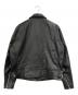 MORGAN MEMPHIS BELLE (モーガン メンフィス ベル) シングルライダースジャケット ブラック サイズ:SIZE XL：30000円