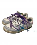 NIKE×OFFWHITEナイキ×オフホワイト）の古着「Dunk Low "Sail/Neutral Gray"」｜グレー