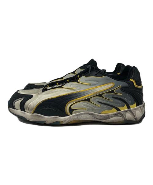 PUMA（プーマ）PUMA (プーマ) A$AP Rocky (エイサップ・ロッキー) INHALE DISTRESSED WARM WHITE-PUMA BLACK-PELE Y ベージュ サイズ:SIZE 27cmの古着・服飾アイテム