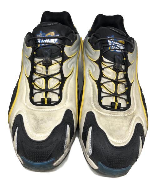 PUMA（プーマ）PUMA (プーマ) A$AP Rocky (エイサップ・ロッキー) INHALE DISTRESSED WARM WHITE-PUMA BLACK-PELE Y ベージュ サイズ:SIZE 27cmの古着・服飾アイテム