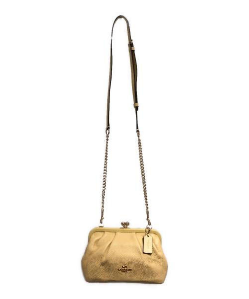 COACH（コーチ）COACH (コーチ) ノラ キスロック クロスボディ ショルダーバッグ イエローの古着・服飾アイテム