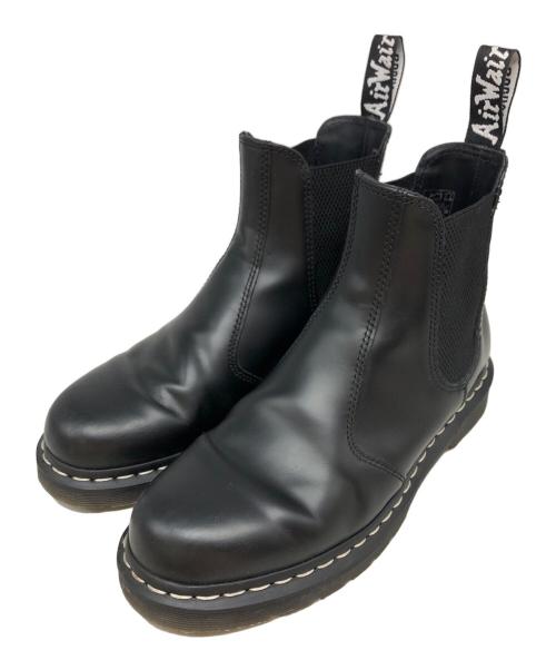 Dr.Martens（ドクターマーチン）Dr.Martens (ドクターマーチン) サイドゴアブーツ ブラック サイズ:SIZE 41の古着・服飾アイテム