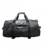 SUPREMEシュプリーム）の古着「LEATHER DUFFLE BAG」｜ブラック