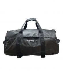 SUPREME（シュプリーム）の古着「LEATHER DUFFLE BAG」｜ブラック