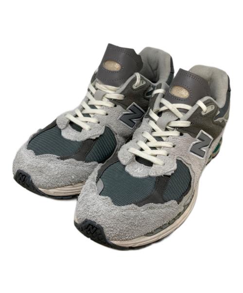 NEW BALANCE（ニューバランス）NEW BALANCE (ニューバランス) 2002R ローカットスニーカー グレー×ダークグレー サイズ:SIZE 28cmの古着・服飾アイテム