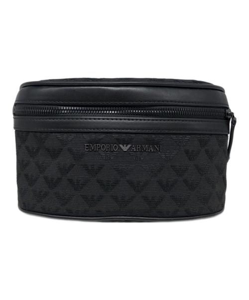 EMPORIO ARMANI（エンポリオ アルマーニ）EMPORIO ARMANI (エンポリオ アルマーニ) ボディバッグ ブラックの古着・服飾アイテム