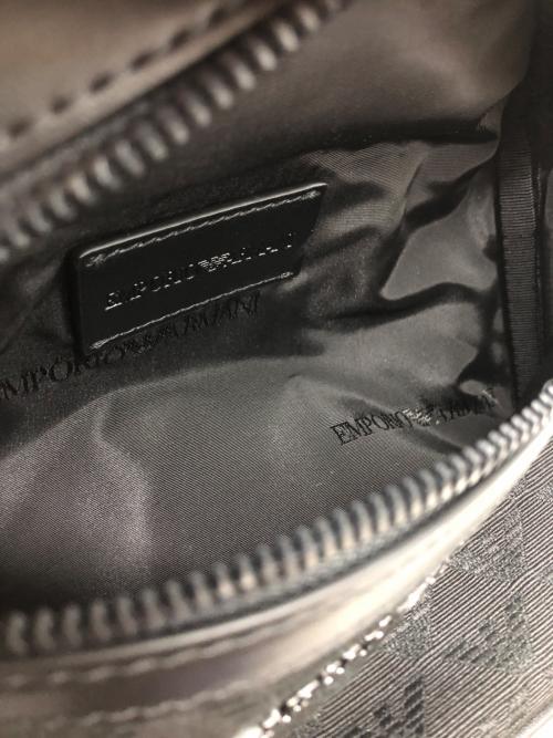 EMPORIO ARMANI（エンポリオ アルマーニ）EMPORIO ARMANI (エンポリオ アルマーニ) ボディバッグ ブラックの古着・服飾アイテム