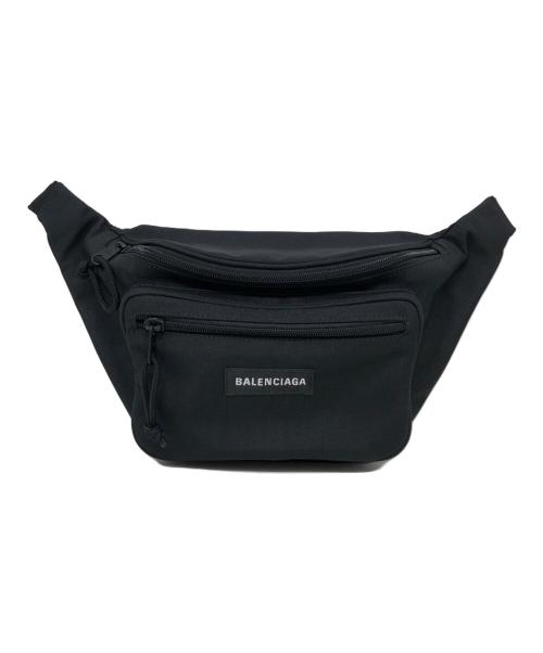 BALENCIAGA（バレンシアガ）BALENCIAGA (バレンシアガ) エクスプローラー ベルトバッグ ブラックの古着・服飾アイテム
