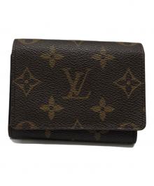 LOUIS VUITTON（ルイ ヴィトン）の古着「カードケース」｜ブラウン