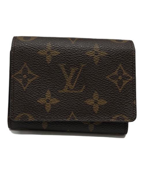 LOUIS VUITTON（ルイ ヴィトン）LOUIS VUITTON (ルイ ヴィトン) カードケース ブラウンの古着・服飾アイテム