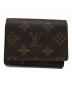 LOUIS VUITTON（ルイ ヴィトン）の古着「カードケース」｜ブラウン