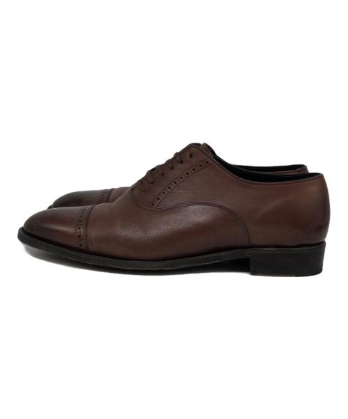 SHETLAND FOX（シェットランドフォックス）SHETLAND FOX (シェットランドフォックス) ウィングチップシューズ ブラウン サイズ:SIZE 6 1/2の古着・服飾アイテム