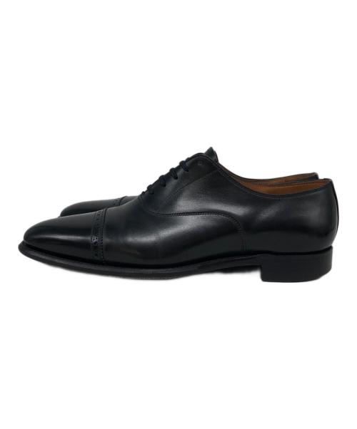 SCOTCH GRAIN（スコッチグレイン）SCOTCH GRAIN (スコッチグレイン) ウィングチップシューズ ブラック サイズ:SIZE 24 1/2の古着・服飾アイテム