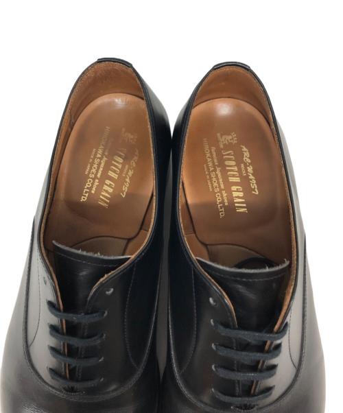 SCOTCH GRAIN（スコッチグレイン）SCOTCH GRAIN (スコッチグレイン) ウィングチップシューズ ブラック サイズ:SIZE 24 1/2の古着・服飾アイテム