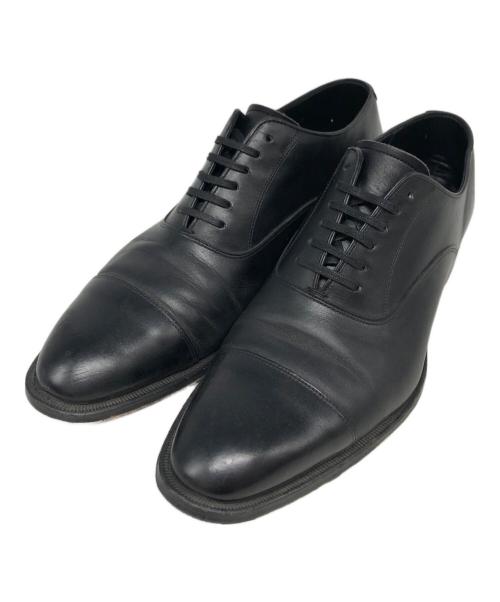 SHETLAND FOX（シェットランドフォックス）SHETLAND FOX (シェットランドフォックス) ストレートチップシューズ ブラック サイズ:SIZE 6 1/2の古着・服飾アイテム