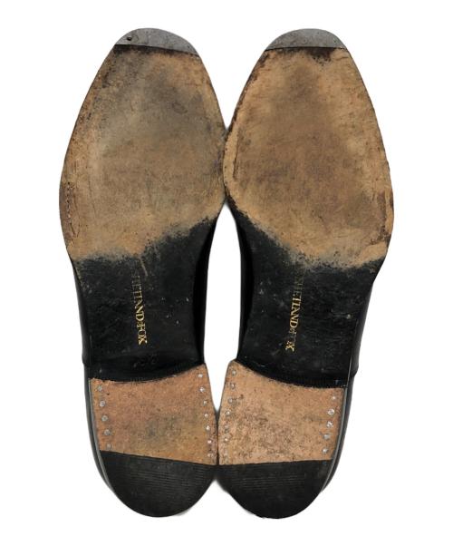 SHETLAND FOX（シェットランドフォックス）SHETLAND FOX (シェットランドフォックス) ストレートチップシューズ ブラック サイズ:SIZE 6 1/2の古着・服飾アイテム