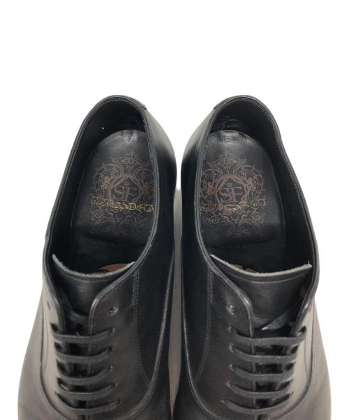 SHETLAND FOX（シェットランドフォックス）SHETLAND FOX (シェットランドフォックス) ストレートチップシューズ ブラック サイズ:SIZE 6 1/2の古着・服飾アイテム