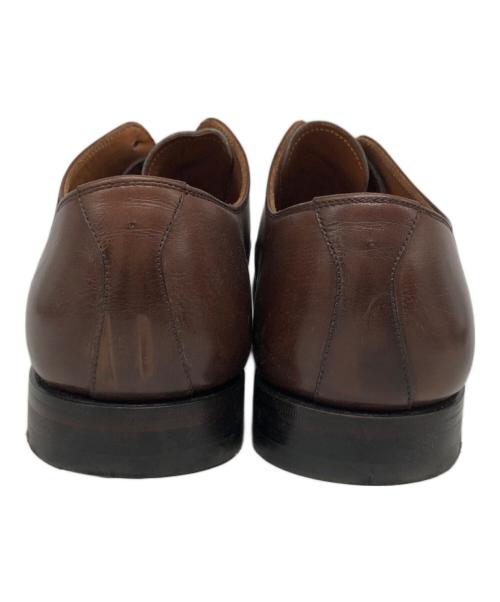 SCOTCH GRAIN（スコッチグレイン）SCOTCH GRAIN (スコッチグレイン) ストレートチップシューズ ブラウン サイズ:SIZE 24 1/2の古着・服飾アイテム