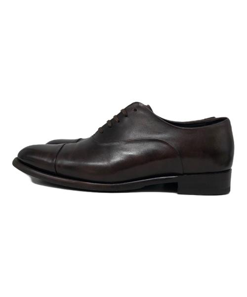 SHETLAND FOX（シェットランドフォックス）SHETLAND FOX (シェットランドフォックス) ストレートチップシューズ ブラウン サイズ:SIZE 6 1/2の古着・服飾アイテム