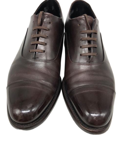 SHETLAND FOX（シェットランドフォックス）SHETLAND FOX (シェットランドフォックス) ストレートチップシューズ ブラウン サイズ:SIZE 6 1/2の古着・服飾アイテム
