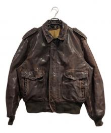 Schott（ショット）の古着「A2 レザージャケット」｜ブラウン