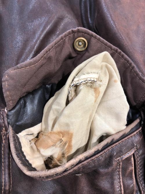 Schott（ショット）Schott (ショット) A2 レザージャケット ブラウン サイズ:SIZE 48の古着・服飾アイテム