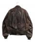 Schott (ショット) A2 レザージャケット ブラウン サイズ:SIZE 48：18000円