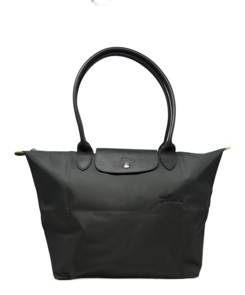 LONGCHAMP（ロンシャン）LONGCHAMP (ロンシャン) ル プリアージュトートバッグ グレーの古着・服飾アイテム