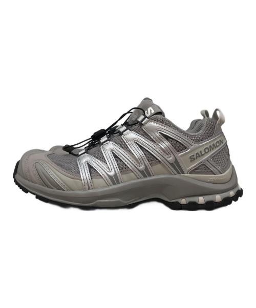 SALOMON（サロモン）SALOMON (サロモン) XA PRO 3D ローカットスニーカー グレー×シルバー サイズ:24.5㎝の古着・服飾アイテム