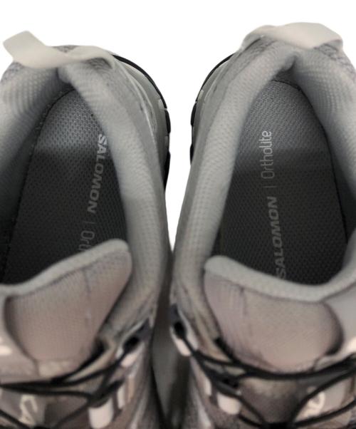 SALOMON（サロモン）SALOMON (サロモン) XA PRO 3D ローカットスニーカー グレー×シルバー サイズ:24.5㎝の古着・服飾アイテム