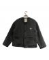 DANTON（ダントン）の古着「COLLARLESS JACKET」｜グレー