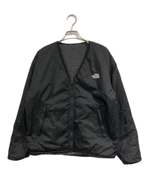 THE NORTH FACE（ザ ノース フェイス）THE NORTH FACE (ザ ノース フェイス) Reversible Extreme Pile Cardigan グレー×ブラック サイズ:SIZE Sの古着・服飾アイテム