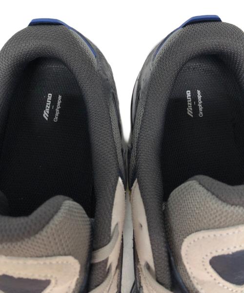 MIZUNO（ミズノ）MIZUNO (ミズノ) Graphpaper (グラフペーパー) WAVE RIDER BETA グレー サイズ:SIZE 27cmの古着・服飾アイテム