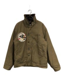 SESSLER MFG（セスラー）の古着「N-1 デッキジャケット」｜オリーブ