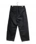 YOKE (ヨーク) 1pleated Wide Tapered Trousers ブラック サイズ:SIZE 4：22000円