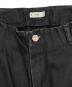 中古・古着 YOKE (ヨーク) 1pleated Wide Tapered Trousers ブラック サイズ:SIZE 4：22000円