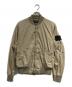 STONE ISLAND（ストーンアイランド）の古着「HD Pelleovo コットン ボンバー ジャケット」｜ベージュ