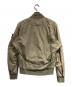 STONE ISLAND (ストーンアイランド) HD Pelleovo コットン ボンバー ジャケット ベージュ サイズ:SIZE S：50000円
