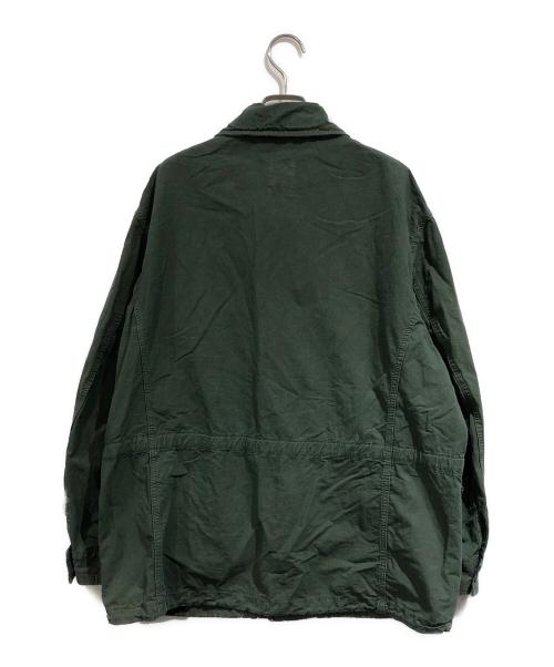 sage de cret（サージュデクレ）SAGE DE CRET (サージュデクレ) サファリジャケット グリーン サイズ:SIZE Sの古着・服飾アイテム