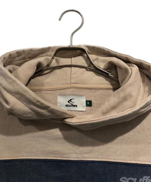 scuffers（スカッファー）SCUFFERS (スカッファー) プルオーバーパーカー ブルー サイズ:SIZE Sの古着・服飾アイテム