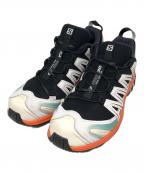 SALOMONサロモン）の古着「XA PRO 3D ローカットスニーカー」｜ホワイト×オレンジ×ブルー