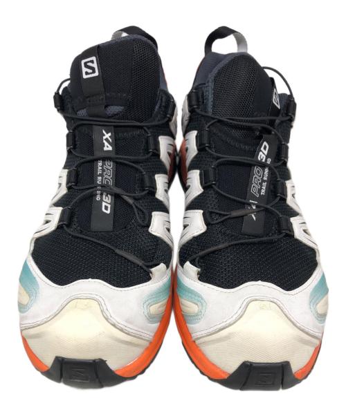 SALOMON（サロモン）SALOMON (サロモン) XA PRO 3D ローカットスニーカー ホワイト×オレンジ×ブルー サイズ:SIZE 27.5cmの古着・服飾アイテム