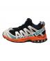 SALOMON (サロモン) XA PRO 3D ローカットスニーカー ホワイト×オレンジ×ブルー サイズ:SIZE 27.5cm：12000円