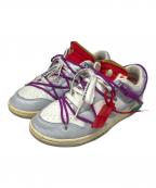 NIKE×OFFWHITEナイキ×オフホワイト）の古着「Dunk Low 1 of 50 "Lot.45"」｜ホワイト