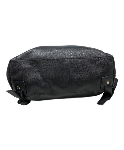 LONGCHAMP（ロンシャン）LONGCHAMP (ロンシャン) ルフローネレザーリュック ブラックの古着・服飾アイテム