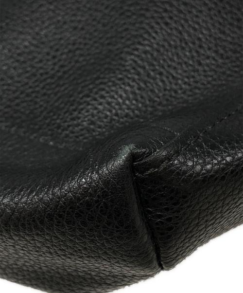 LONGCHAMP（ロンシャン）LONGCHAMP (ロンシャン) ルフローネレザーリュック ブラックの古着・服飾アイテム