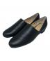 CLANE（クラネ）の古着「SIDE CUT STACKED FLAT SHOES」｜ブラック