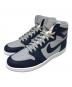 NIKE（ナイキ）の古着「AIR JORDAN 1 HI 85 ハイカットスニーカー」｜ネイビー×グレー