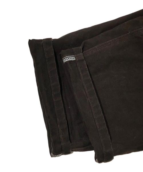 CarHartt（カーハート）CarHartt (カーハート) ダック地ダブルニーオーバーオール ブラウン サイズ:SIZE40の古着・服飾アイテム